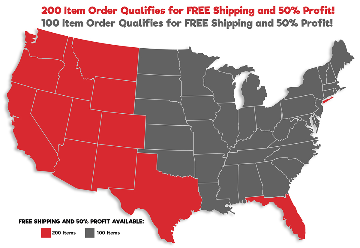 Goodies Factory Delivery Map