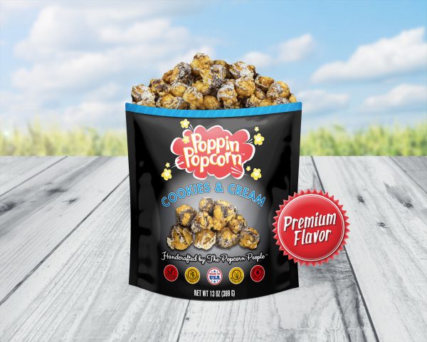 Cookies & Cream Popcorn Premium Bag