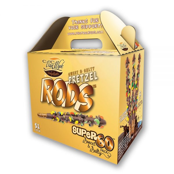 $1 Super 60 Pretzel Rods