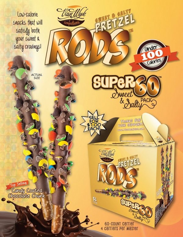 $1 Super 60 Pretzel Rods