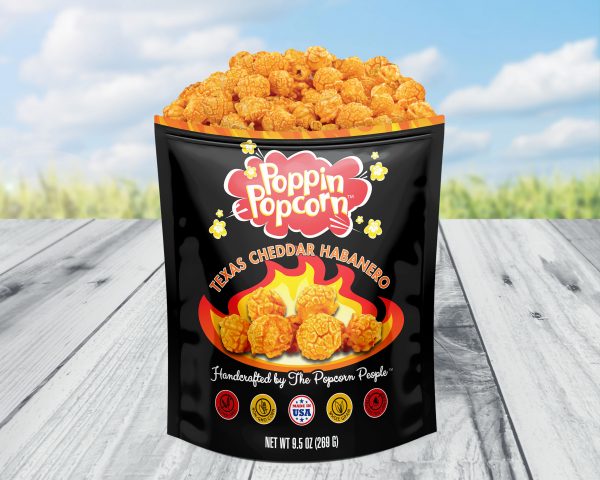 Texas Cheddar Habanero Popcorn Family Size Bag