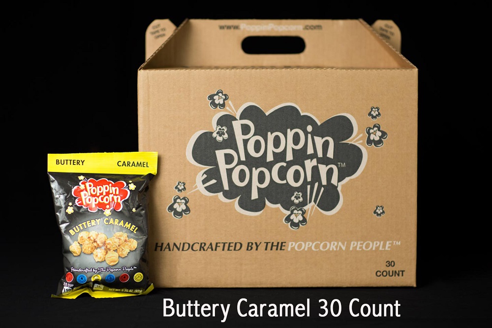 Buttery Caramel 3.25oz Snack Size 4- 30ct Carriers