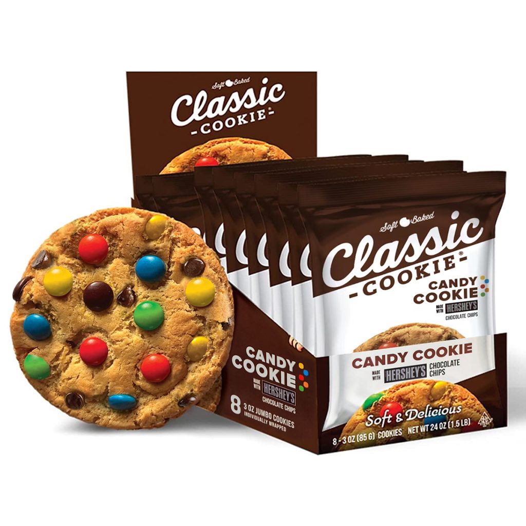 F702 - Candy Cookie Made With Hershey's Chocolate Chips - Nutrition
