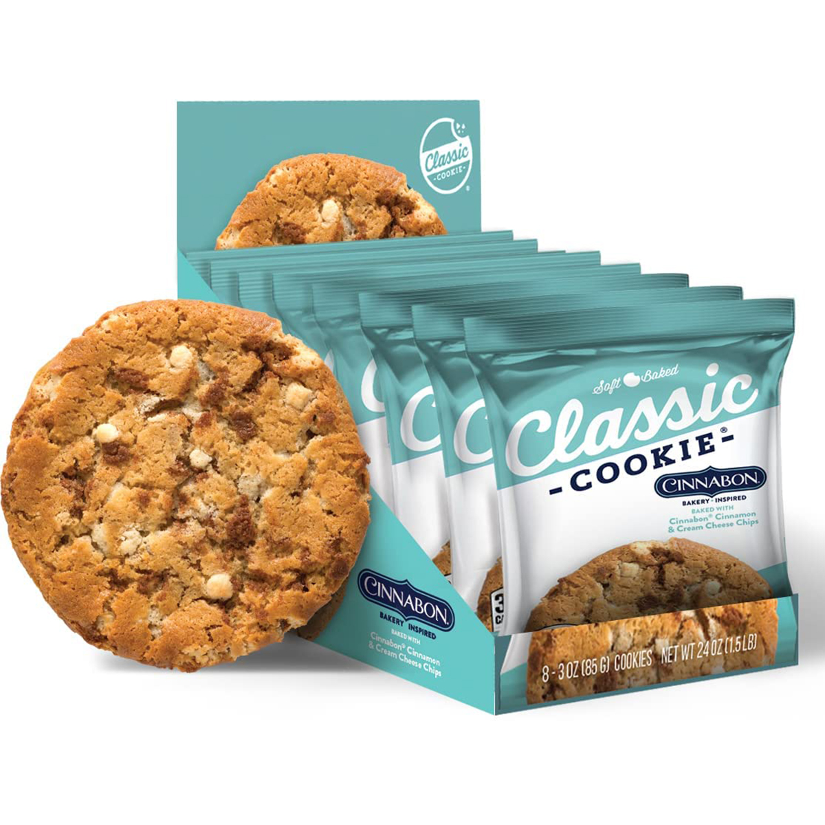 Cinnabon® Baked with Cinnabon® Cinnamon & Cream Cheese Chips The